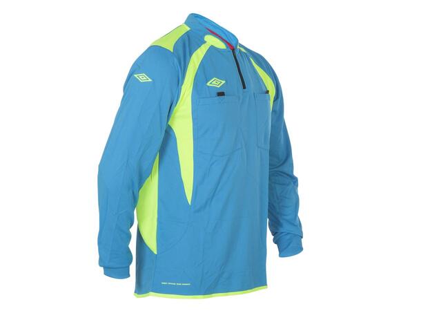 UMBRO Milton Ref. LS Jsy Turkis/Gul L Teknisk dommertrøye 